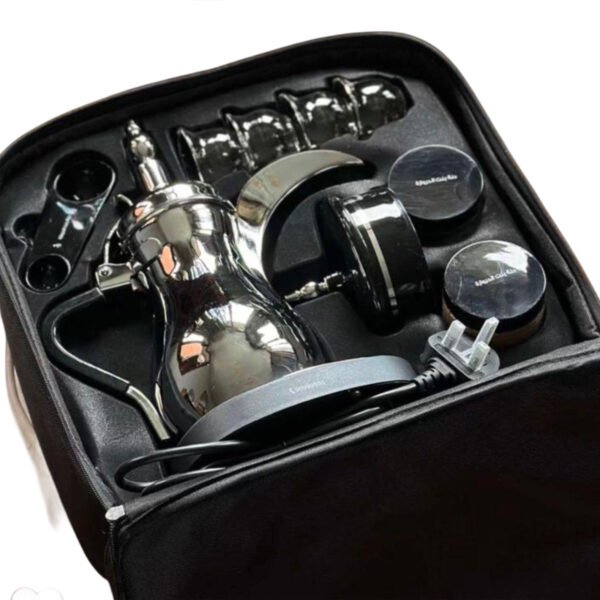 الدلة العربية الكهربائية سلفر سعة 800 ملي