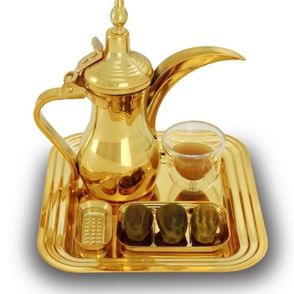 دلة تقديم سعة 300 ملي ذهبي